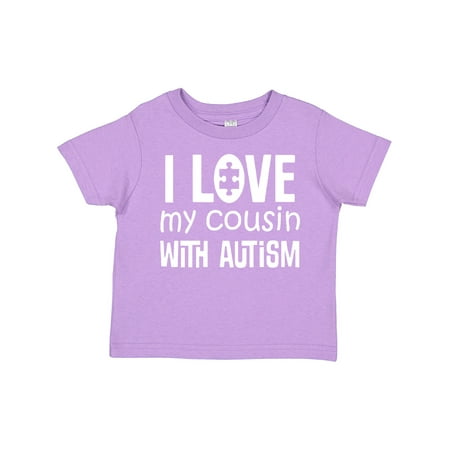 

Inktastic Autism Awareness I Love My Cousin Boys or Girls Toddler T-Shirt