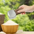 thumbnail image 4 of CasaChic Multifunctional Rice Scooping Spoon, Food-Grade Plastic Kitchen Utensil with Insect Proof Design & Measurement Marks, for Flour Cereal Grains, Easy Clean Household Scooper, 4 of 5