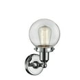 thumbnail image 6 of Innovations Lighting 900H-1W-SN-G202-6 Globe 1 Light 12" Tall Bathroom Sconce - Nickel, 6 of 7