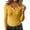 Yellow, variant on Arlun Womens Long Sleeve T Shirts Button up Long Sleeve Ribbed Fall Tops Dressy Business Casual Basic Slim Fit V-Neck Base Layer Sweater Soft Comfort Oufirts Yellow XL