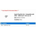 thumbnail image 2 of Spark Plug Wire Set - Compatible with 2005 - 2008 Ford F-150 4.2L V6 2006 2007, 2 of 2