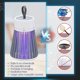 thumbnail image 4 of Bug zapper rechargeable mosquito and fly killer indoor light with hanging loop electric killing lamp portable usb led trap, 4 of 4