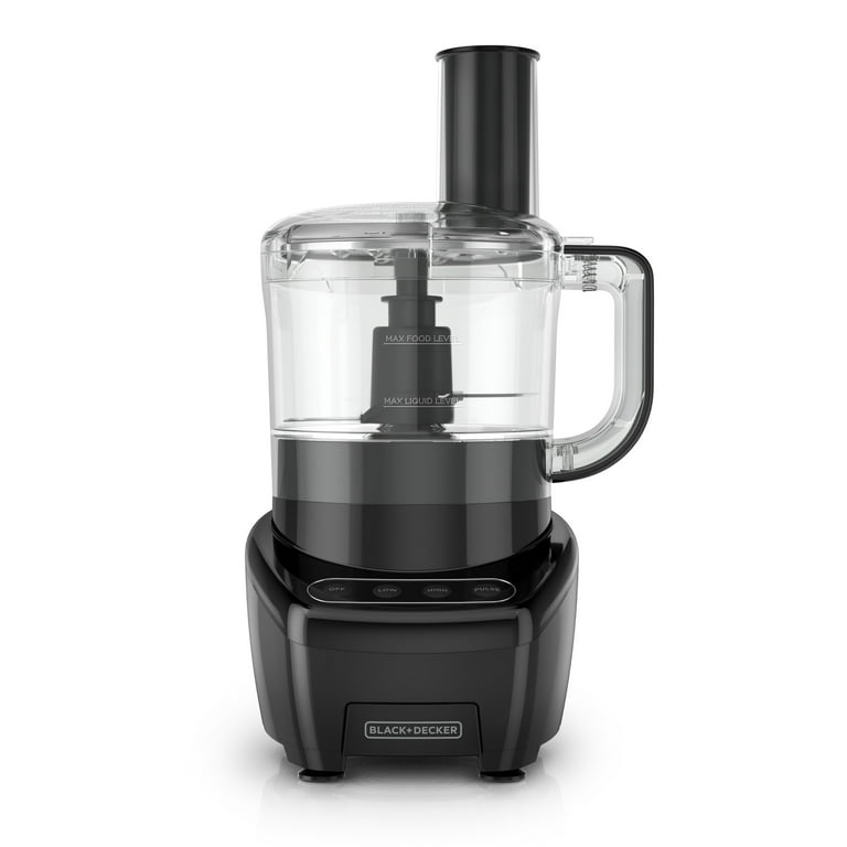  BLACK+DECKER Easy Assembly 8-Cup Food Processor: Home