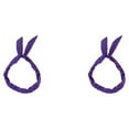 thumbnail image 2 of Qarigey Diadema con orejas de tela para niños, diadema decorativa Adorable para banquete de Pascua, tocado para niños y niñas, tipo de Tipo 6 2Conjunto, 2 of 6