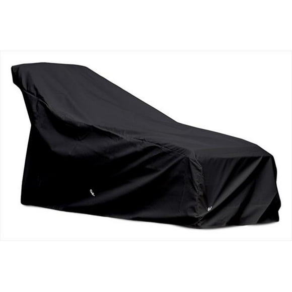 KoverRoos 73250 Weathermax Large Chaise Cover&#44; Black - 82 L x 30 W x 32 H in.