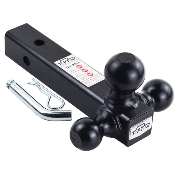 Soporte de triple bola para enganche de remolque TOPTOW para 2