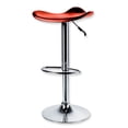 thumbnail image 2 of Jessar - Tabouret Pivotant Réglable en Hauteur Flex Collection, Lot de 2, Rouge, 2 of 3