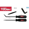 thumbnail image 4 of Hyper Tough Mini Handled Steel Pry Bar Set with Straight and Curved Blades, 4 of 10
