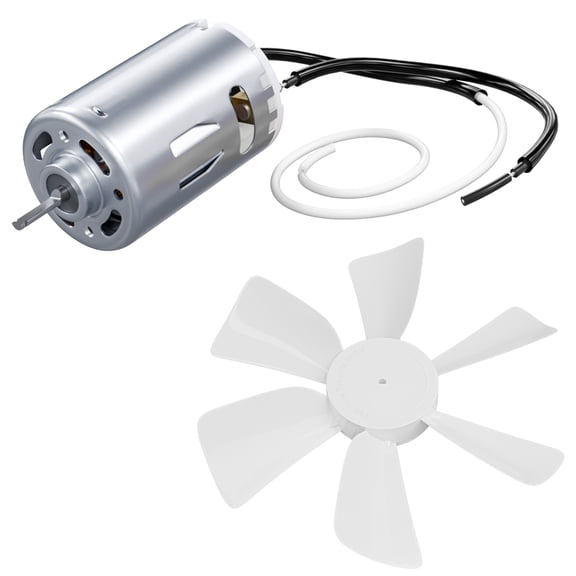 RV Vent Motor Bath Exhaust Fan Blade 12V Home Bathroom, Mobile Home RV Motor