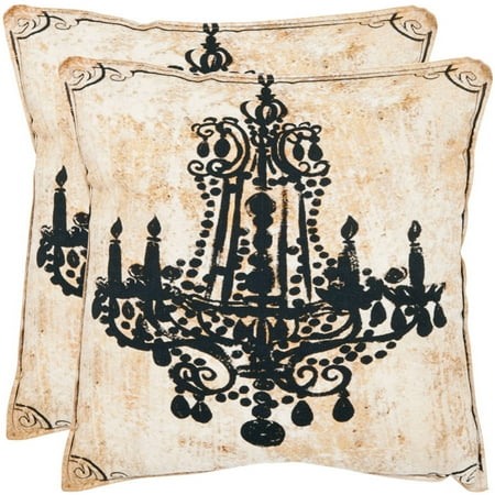 Safavieh Velleron Beige Pillow, Set of 2