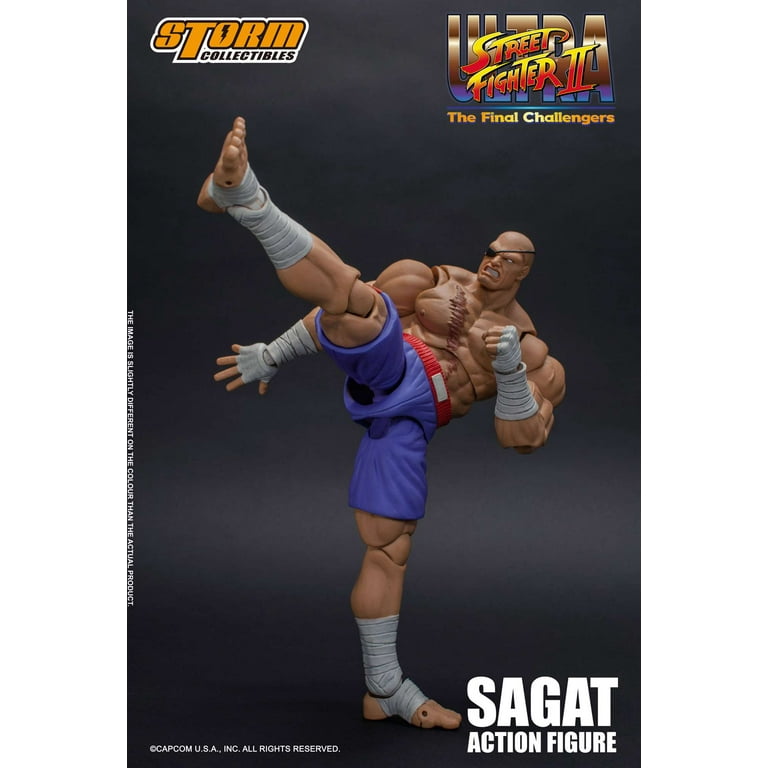 Figurine Street Fighter Sagat Capcom De Agostini action figure