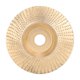 thumbnail image 1 of Sanding Carving Shaping Disc High Speed Steel Woodworking Polishing Wheel for Angle Grinder 100mmGolden, 1 of 5