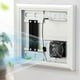 thumbnail image 4 of 8cm USB Cooling Fan with 3-Speed Thermostat for Router and Console Heat Management, 4 of 5
