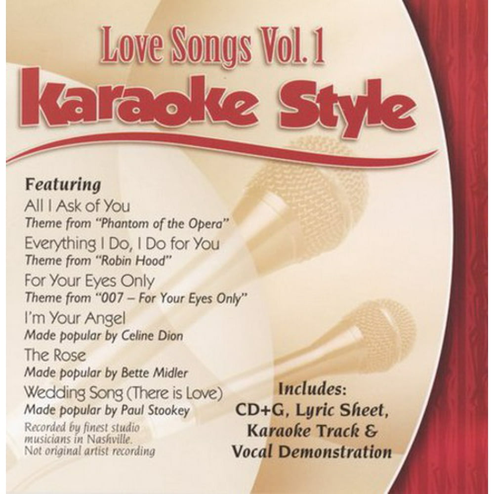 Karaoke Style Love Songs, Vol. 1