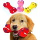 thumbnail image 1 of Dog Bone Squeaky Toy - Washable Pet Bone Shaped Squeak Toy Interactive Fetching Durable Rubber Teeth Training Chew Toy - for Medium Size Dog Puppy, 1 of 4