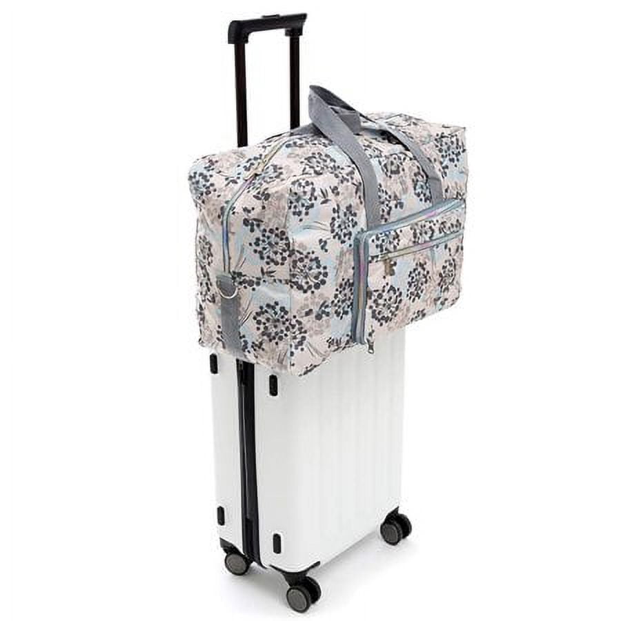 ZQB 22" Overnight Carry On Weekender Bag for Women Girls  Foldable Travel Duffle Bag