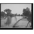 thumbnail image 2 of Historic Framed Print, The Lake, Wade Park, Cleveland, O[hio], 17-7/8" x 21-7/8", 2 of 9