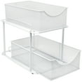 thumbnail image 2 of Sorbus 2-Tier Organizer Baskets with Mesh Sliding Drawers, 2 of 9