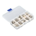 thumbnail image 1 of Women Shirt Brooch Buttons 150Pcs Cover Up Buttons  Brooch Buttons Faux Pearl Style Plastic Metal Wide Application Women Brooch Buttons For Sewing Craft DIY Button Pins Brooch, 1 of 8