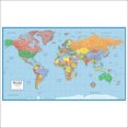 thumbnail image 1 of 24x36 World Classic Elite Wall Map Mural Poster Laminated, 1 of 4