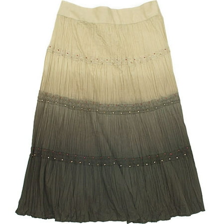 Faded Glory - Women's Plus Ombre Skirt
