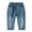 Blue, variant on LIIPEE Girls Boys Jeans Pants Spring Autumn Fashion Casual Elastic Waist Wide Leg Denim Pants With Pockets Boy Classic Party Pants,Blue,3-4 Years