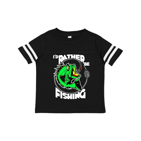 Inktastic I'd Rather Be Fishing Boys or Girls Toddler T-Shirt