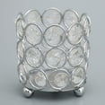 thumbnail image 3 of Candebro de cristal de estilo europeo, ornamento de candelero para fiesta Los 7cm SM SunniMix Candelero votivo, 3 of 7