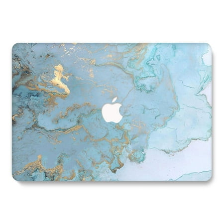 MacBook Pro 13 Inch Case, for MacBook Pro 13 2020 A2338 M1 A2251 A2289 A2159 A1989 A1708, GMYLE Marble Pattern Cute Aesthetic Snap on Plastic Hard Shell Case Cover