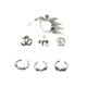thumbnail image 5 of 7pcs Sterne Ohrclip Ohrringe Vintage Yuyangstore Puños de oreja de plata antiguos, 5 of 8