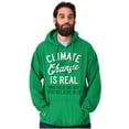 thumbnail image 5 of Climate Change Go Green Earth Day Hoodie Sweatshirt Women Men Brisco Brands L, 5 of 6