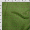thumbnail image 3 of oneOone Polyester Lycra Green Fabric Batik Sewing Fabric By The Yard Printed Diy Clothing Sewing Supplies 56 Inch Wide - 6A, 3 of 4