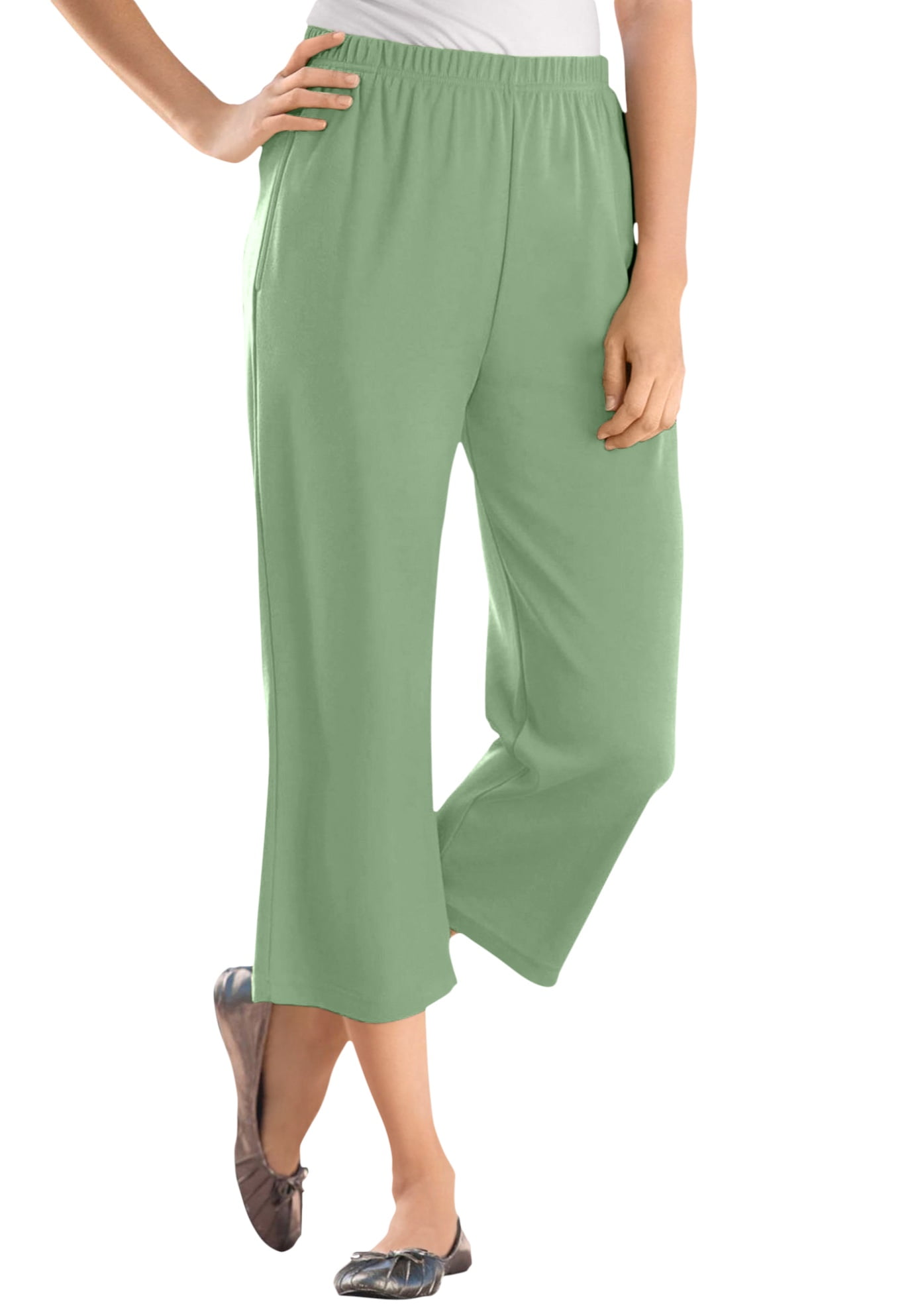 women's plus size petite capris