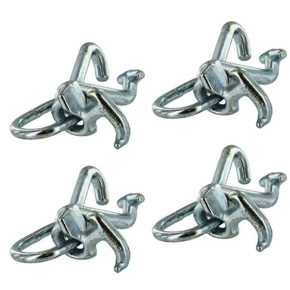 Cluster Hook Assembly w/ D-Ring - 4 Pack