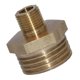 thumbnail image 4 of Montaje de latón,Accesorios de tuberia,Conector de doble extremo,Conexión de línea de de aire,Acoplador de púas de latón,accesorios de tubería de agua 2 piezas Gloria Montaje de latón, 4 of 6