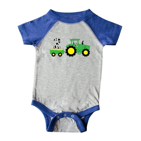 

Inktastic Second Birthday Tractor Gift Baby Boy or Baby Girl Bodysuit