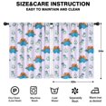 thumbnail image 2 of Blackout Kids Curtains,Lavender Dinosaurs Hatching Eggs Childrens Insulated Curtains Set Of 2,Bedroom Essentials,Toddler Room Decor 42"x54", 2 of 5