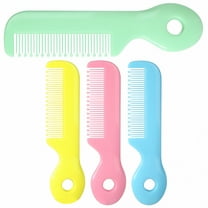 ACDANC Abs Baby Safety Combs Assorted Color For Infant Hair Groomer 4Pcs