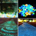 thumbnail image 7 of Limei 50 PCS Colorful Glowing Stones, Fish Tank Glow Gravel, Glow in The Dark Aquarium Pebbles, Decorative Gravel Rocks, Glowing Pebbles Luminous Stones for Plant Aquariums, Landscaping, Home Decor, 7 of 7