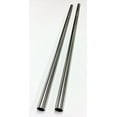 thumbnail image 2 of EXTRA LONG Stainless Steel Drinking Straws 10.5" Length 4 Qty - Wide Straight, 2 of 4