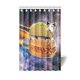thumbnail image 1 of ABPHQTO Cortina de ducha Space Cat Cortina de ducha impermeable 120x180 cm, 1 of 2