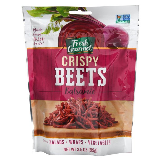 Fresh Gourmet Crispy Balsamic Beet Salad Toppings, 3.5 oz