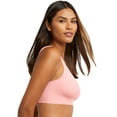 thumbnail image 3 of Women's Bali DF3491 Comfort Revolution EasyLite Seamless Wirefree Bra (Rose Bloom Pink XL), 3 of 3
