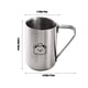 thumbnail image 3 of Taza de café de acero inoxidable de doble pared de 300 ml para niños, a prueba de caídas y con asa, para oficina, de acero inoxidable, 3 of 6