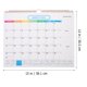 thumbnail image 2 of Calendario de pared mensual Calendario de planificación navideña Calendario diario de inglés para la oficina, 2 of 5