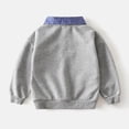 thumbnail image 5 of Akiihool Newborn Boy Outfit Sets Toddler Baby Boy Clothing Sets Little Dinosaur Printed Long Sleeve Tops and Pants Kids 2pcs Outfits Grey,3-4 Years, 5 of 6