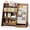 Brown, variant on Bel Ark 4-Tier Kids Bookshelf and Toy Storage, Book Shelf for Kids Rooms, Wooden bookcase for Toddler Children  - Idea Gifts for Boys and Girls (Oak)