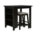thumbnail image 2 of Brook Creek 3 Piece Counter Set - Black, 2 of 5