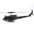 thumbnail image 3 of C032 UH-1 Huey RC Helicopter for Adults, 1/48 Scale 2.4G 6CH Flybarless RC Military Aircraft Model with 6-Axis Gyroscope, 3D Inverted Flight, Optical Flow Positioning - 1 Battery, 3 of 8