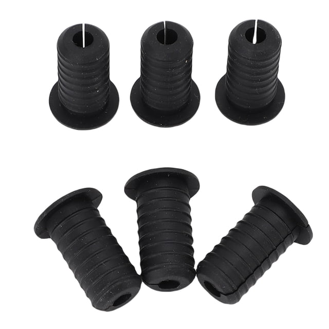 6 PCS Cable Routing Kit, Satellite Cable Grommet Set Rubber Grommet 7mm Hole Diameter 3/4in Outer Diameter Wall Grommet Wall Cable Pass Through for Projects Or Repairs